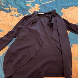 Navy blue cardigan